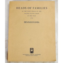 Heads of Families at the First Census of the United States Taken in the Year 1790 Pennsylvania